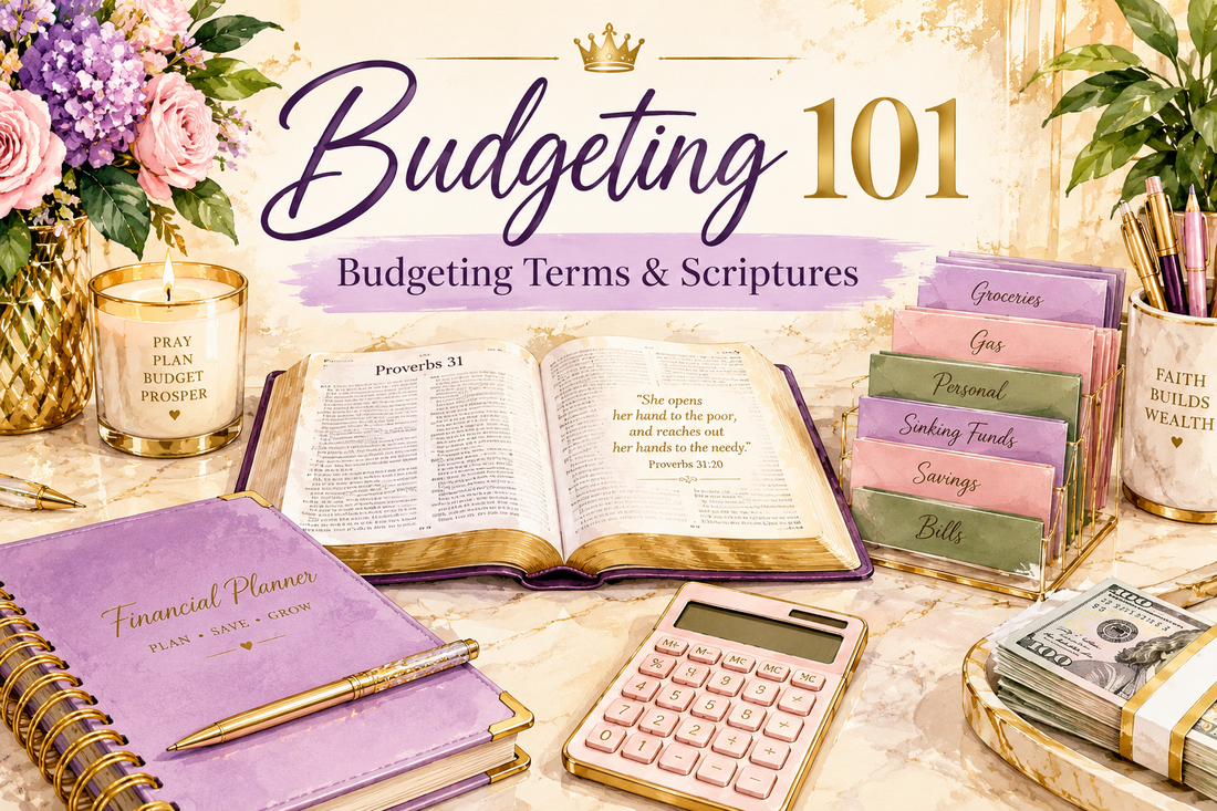Budgeting 101: Essential Budgeting Terms Every Woman Should Know (With Scriptures)