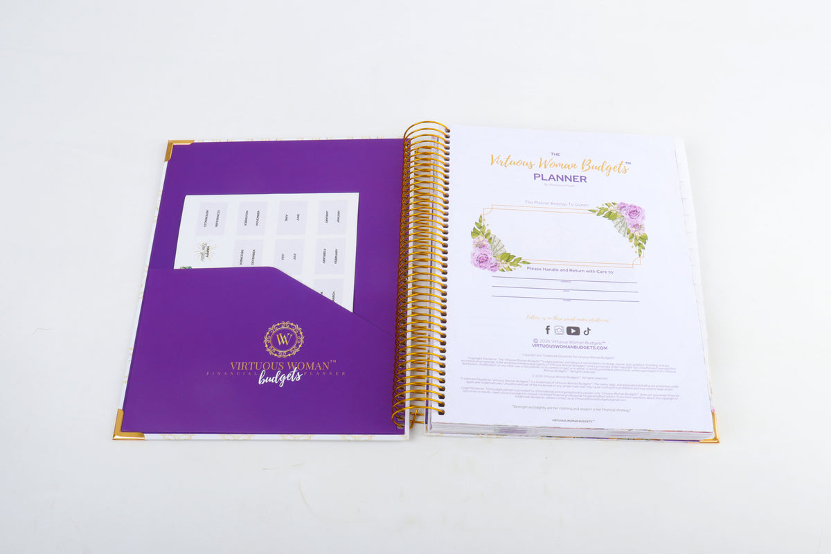 A4 FAITH-BASED 12-MONTH UNDATED BUDGET PLANNER - FULL